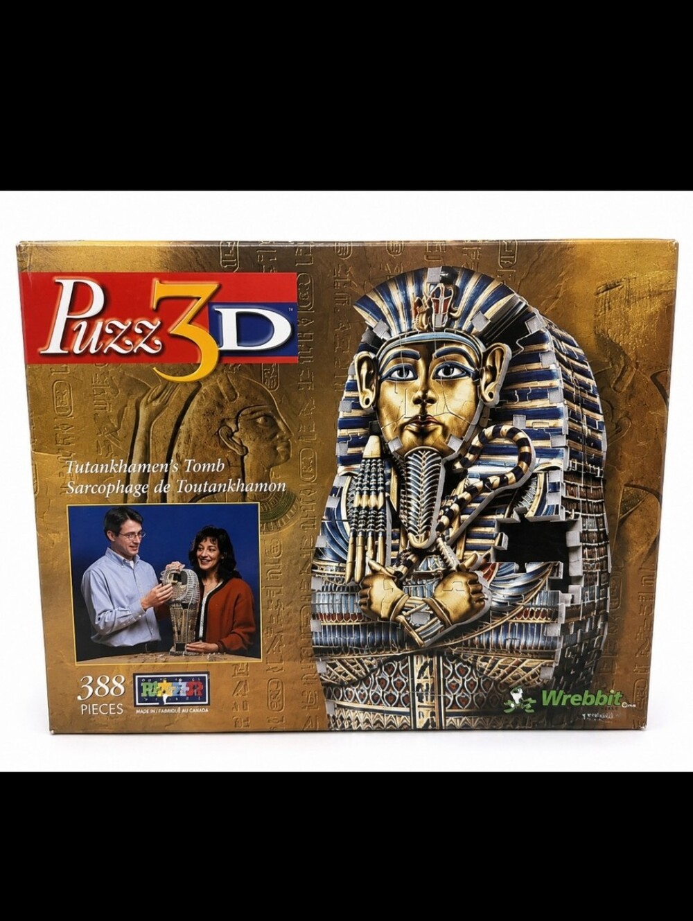 Sealed wrebbit King Tut Tutankhamun tomb collectible